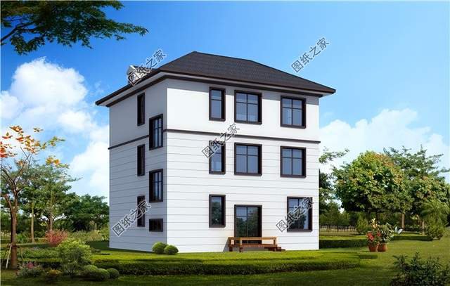 三層自建房設計，大戶人家建房必看款式，一起來看看吧