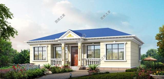 最受歡迎的一層別墅設計，舒適生活，愜意享受