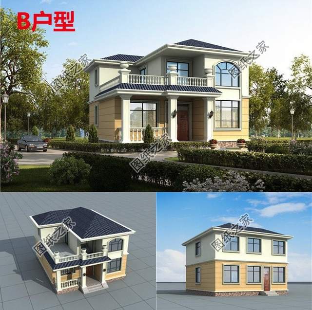 農(nóng)村自建別墅設(shè)計，以實用為主外觀經(jīng)典大氣，深受老百姓的喜愛