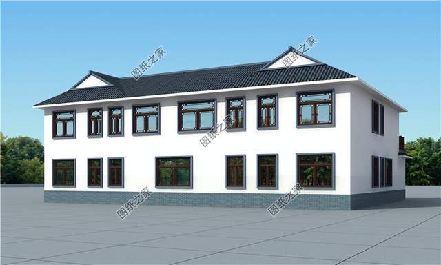 農(nóng)村四合院別墅設(shè)計，一百年不過時，建一棟傳承三代人沒問題