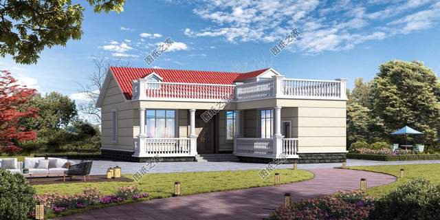 極好的一層住宅設(shè)計(jì)，經(jīng)濟(jì)實(shí)用造價(jià)不高，性價(jià)比最高的戶型