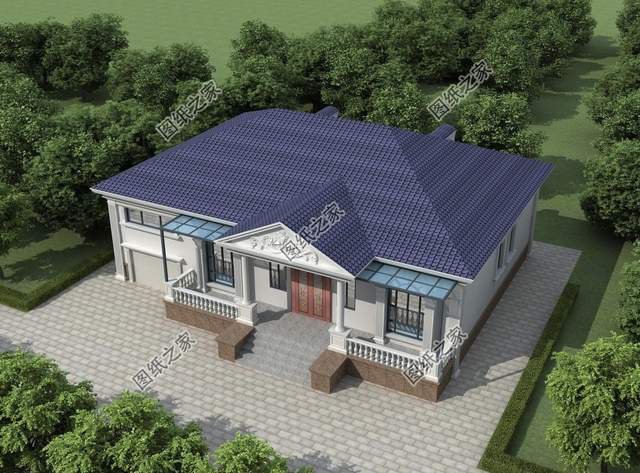 極好的一層住宅設(shè)計(jì)，經(jīng)濟(jì)實(shí)用造價(jià)不高，性價(jià)比最高的戶型