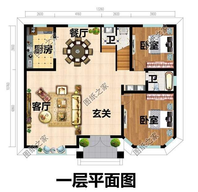 農村二層建房推薦，省錢又方便，滿足一家人日常起居