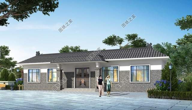 農村一層圖紙設計，滿足家里老人的養老需求，踏實接地氣