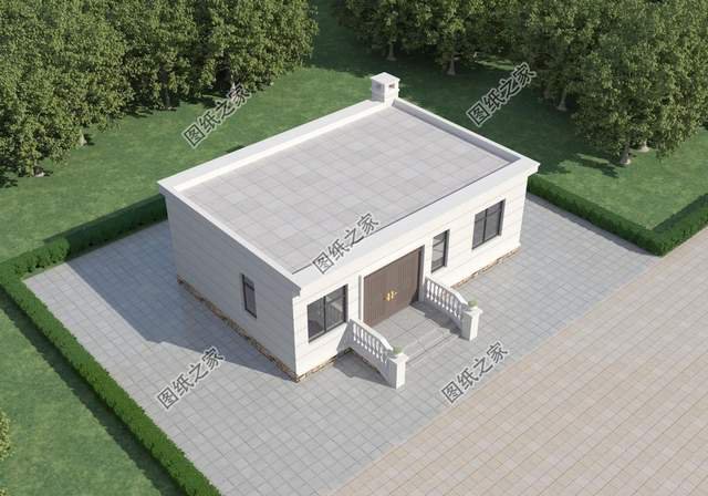 農村一層圖紙設計，滿足家里老人的養老需求，踏實接地氣