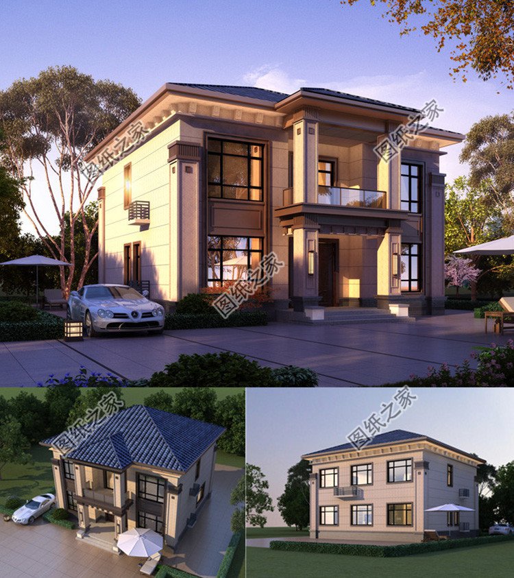 二層別墅設(shè)計(jì)圖效果圖