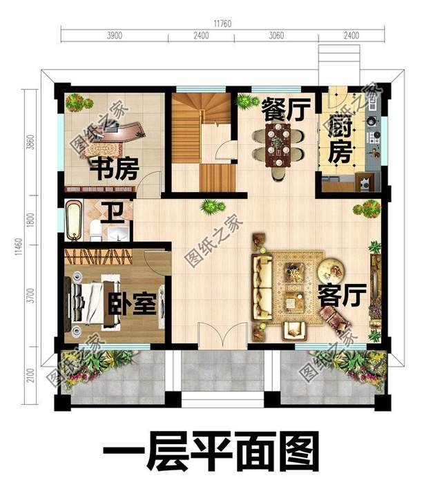 鄉(xiāng)下簡歐式自建房效果圖，擯棄富麗堂皇，繼承唯美浪漫