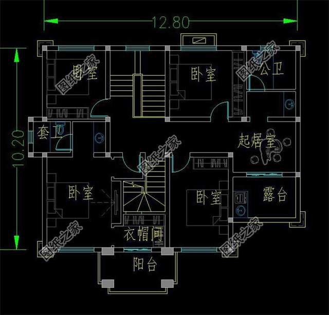 鄉(xiāng)村二層小別墅效果圖，農(nóng)村住房這樣蓋，實用簡單造價不高
