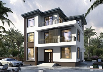 小戶型三層現(xiàn)代風(fēng)別墅設(shè)計圖,可別再說農(nóng)村不適合現(xiàn)代風(fēng)了