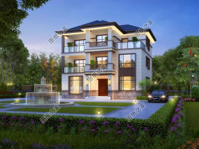 農(nóng)村三層別墅，新中式風(fēng)建一棟傳承三代人不過時，一起來看看吧