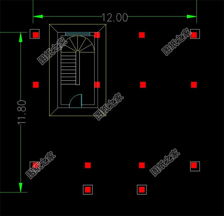 帶架空層三層別墅設(shè)計圖布局1