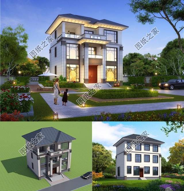 爆款新中式自建房，更符合大眾的審美觀念，建一棟倍有面子