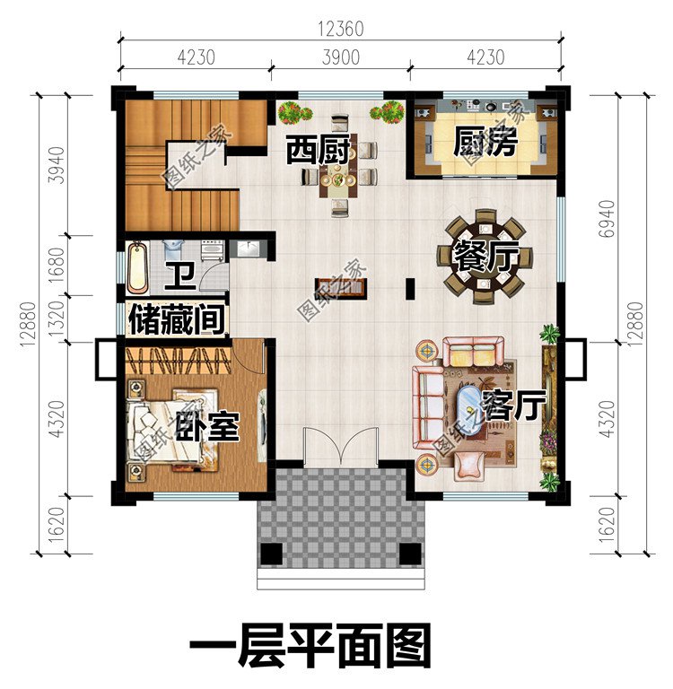 二層別墅設(shè)計(jì)圖