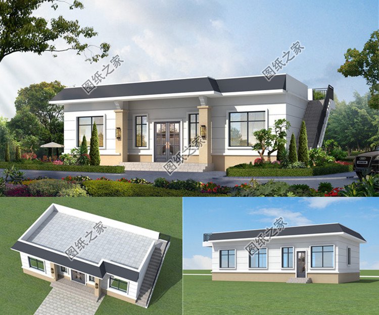 一層戶型養老房效果圖