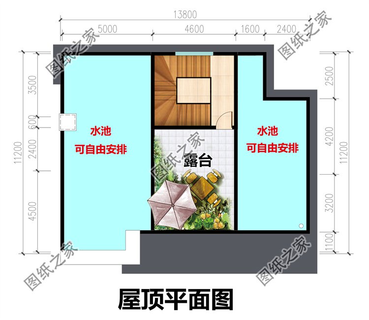 時尚耐看二層農村別墅設計圖