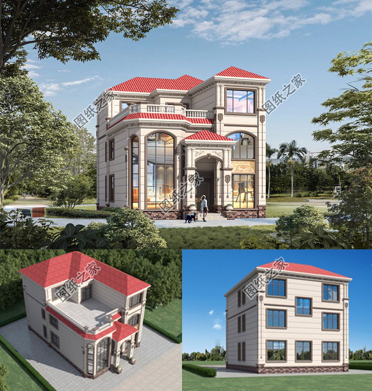 農村建的小別墅效果圖