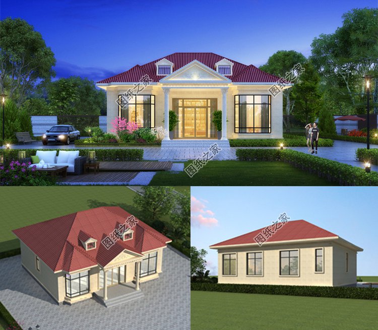 一層農(nóng)村別墅1