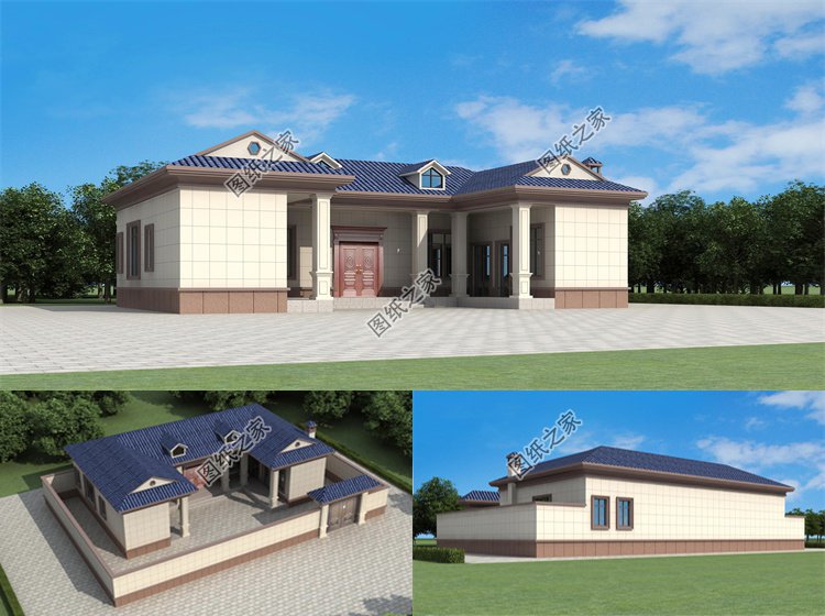 精致農村別墅圖效果圖