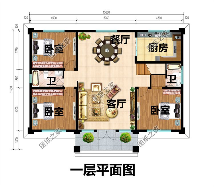 極簡大氣二層別墅設(shè)計圖2