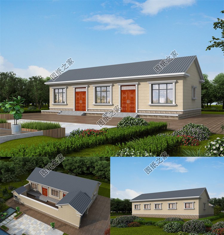 農村兩兄弟雙拼自建房1