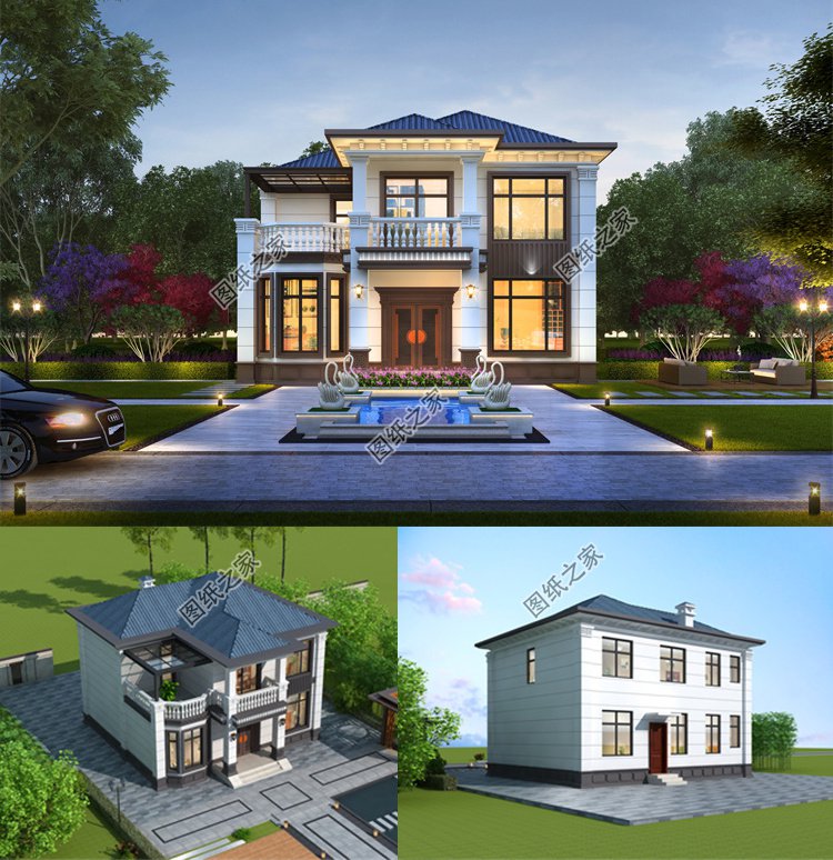 農村小別墅設計圖二層1