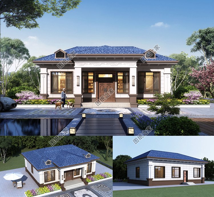 一層農村自建房設計圖1