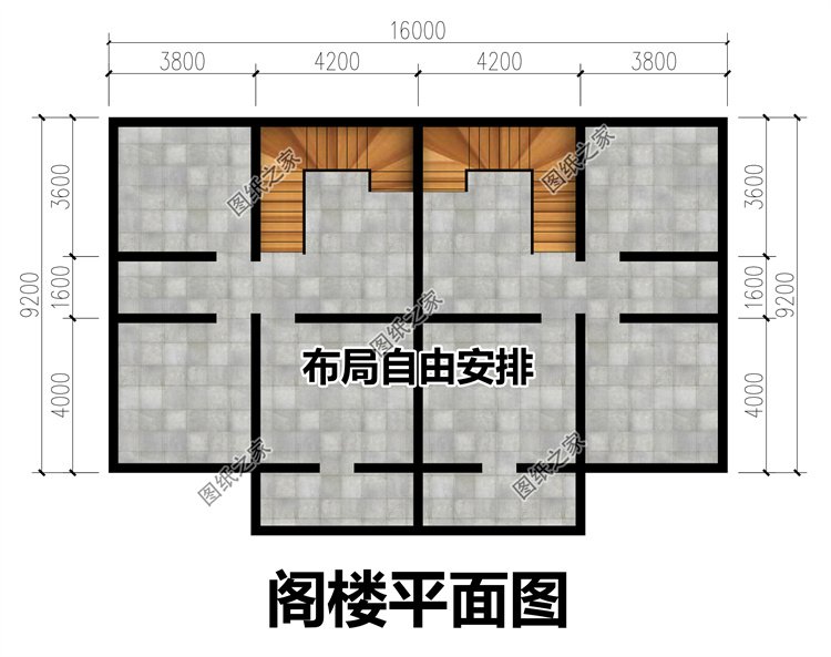 農村兄弟雙拼自建房4