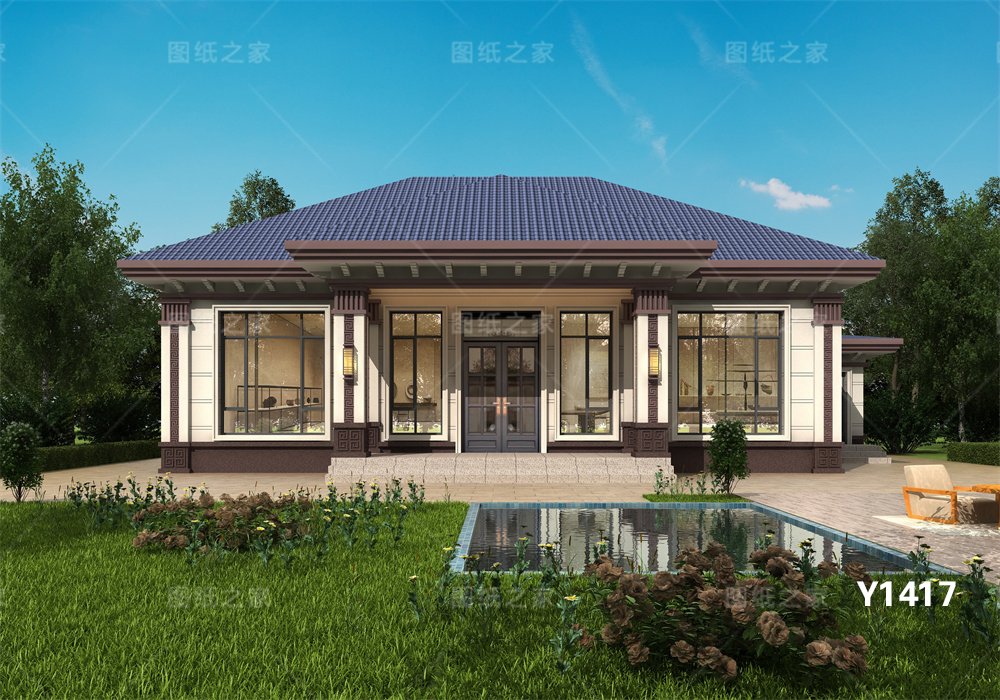 炸裂！20款新農村一層別墅設計圖，最低12萬起！