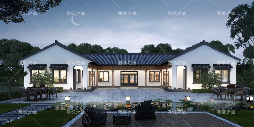 一眼淪陷！20款新中式別墅設計，滿滿的文化自信