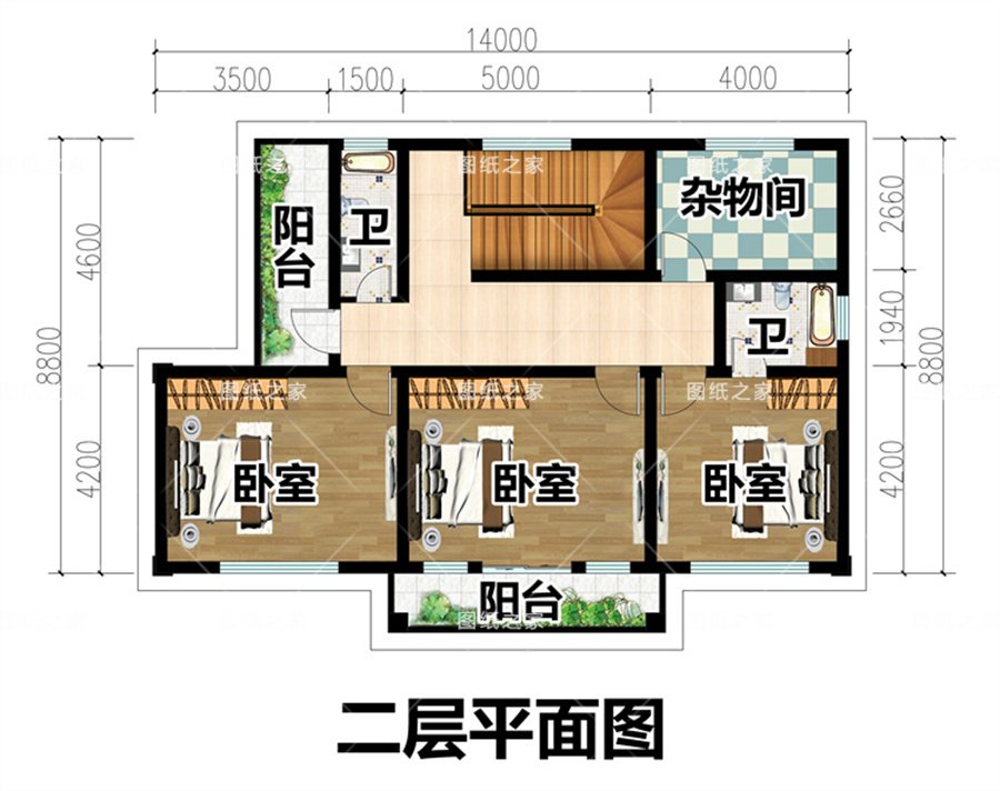 天吶！8款鄉(xiāng)村別墅圖，爆款戶型，實(shí)用又氣派