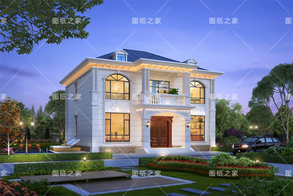 實用簡單又漂亮的別墅設計圖，顏值與實用并存！