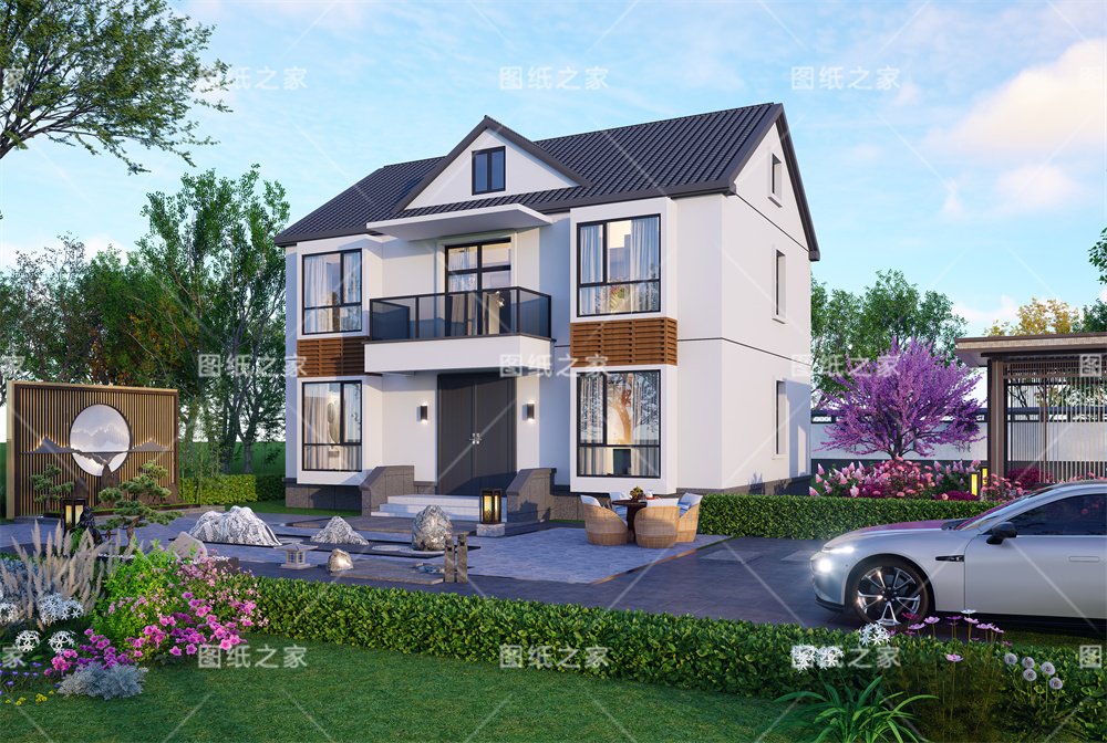 實用簡單又漂亮的別墅設計圖，顏值與實用并存！