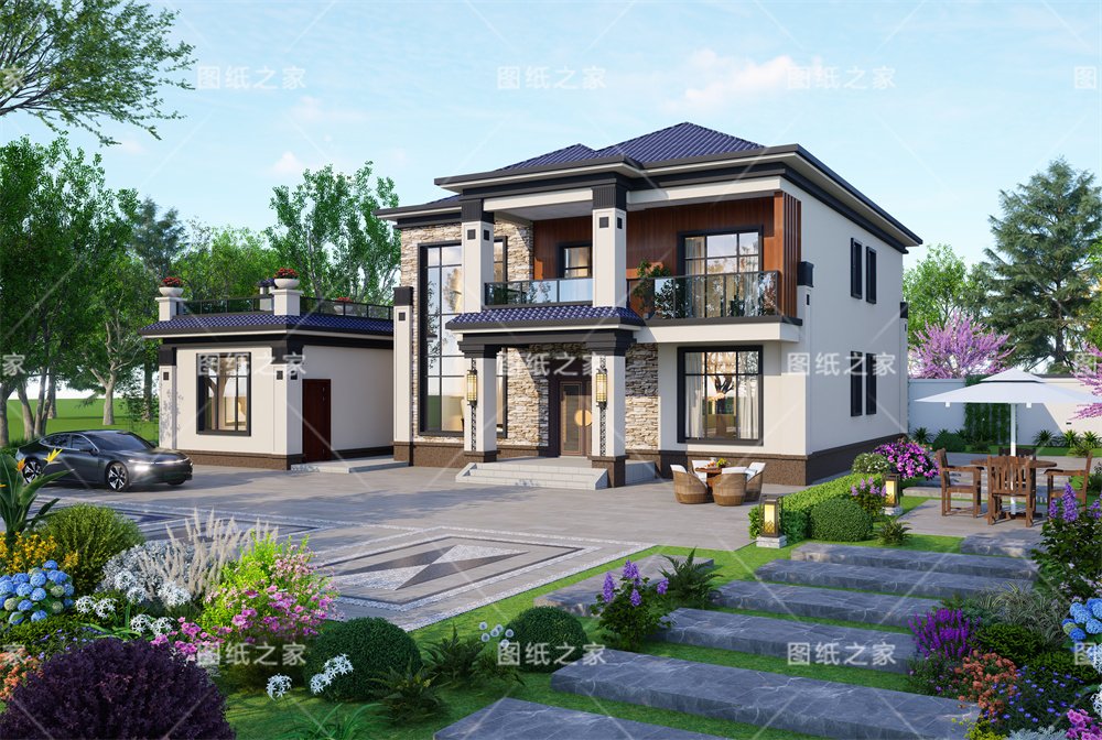 實用簡單又漂亮的別墅設計圖，顏值與實用并存！