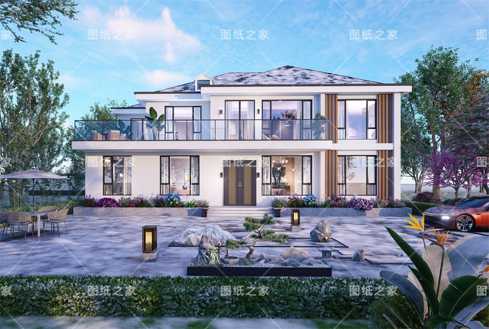 實用簡單又漂亮的別墅設計圖，顏值與實用并存！