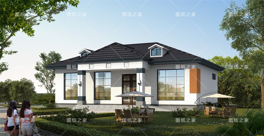 小戶型更實用！16款農村一層別墅