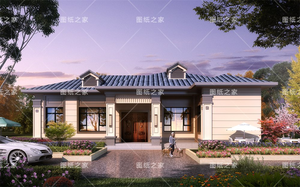 小戶型更實用！16款農村一層別墅