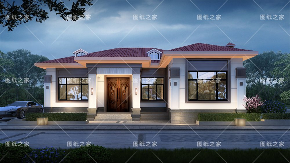 小戶型更實用！16款農村一層別墅