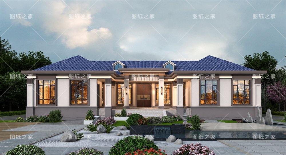 小戶型更實用！16款農村一層別墅