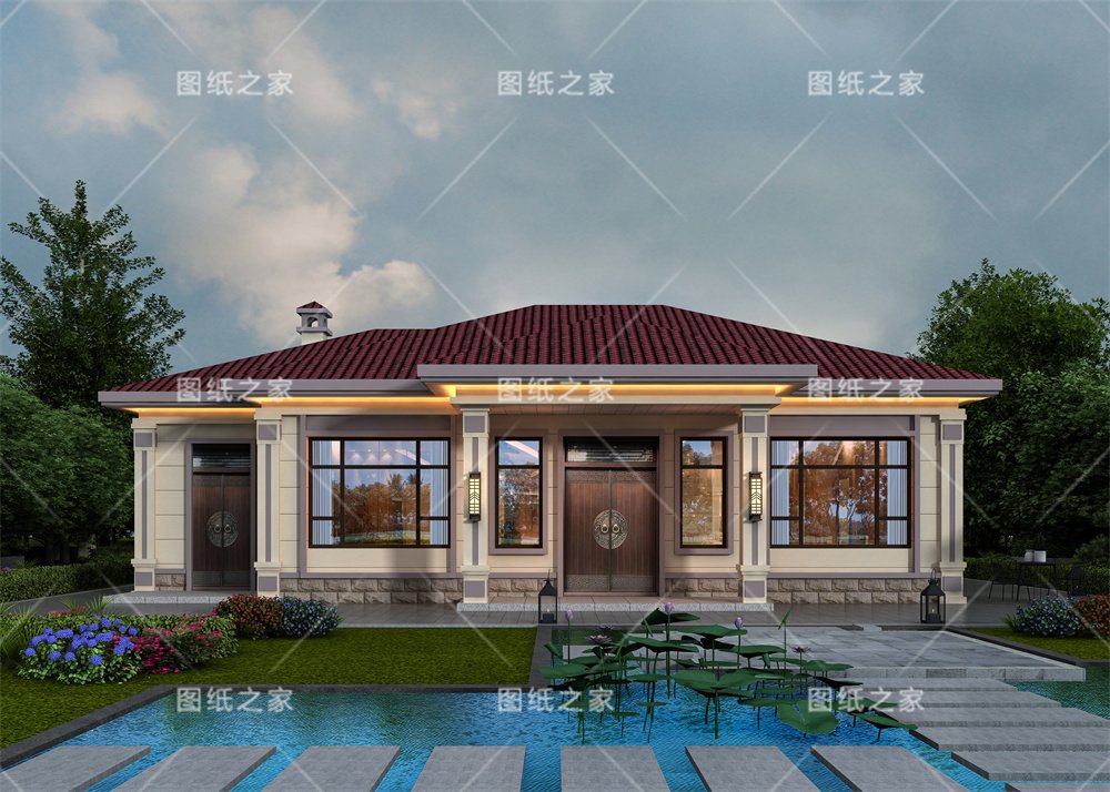 小戶型更實用！16款農村一層別墅