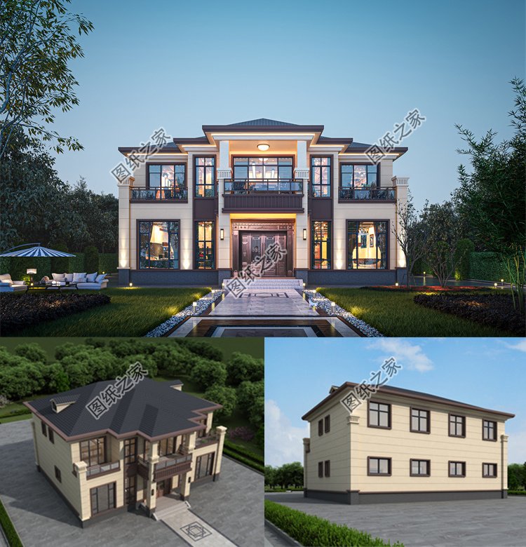 二層復式農村自建房1