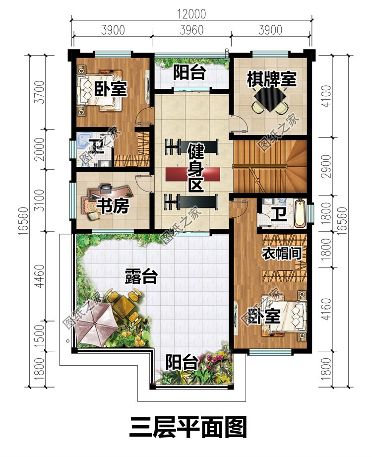 新中式三層別墅4