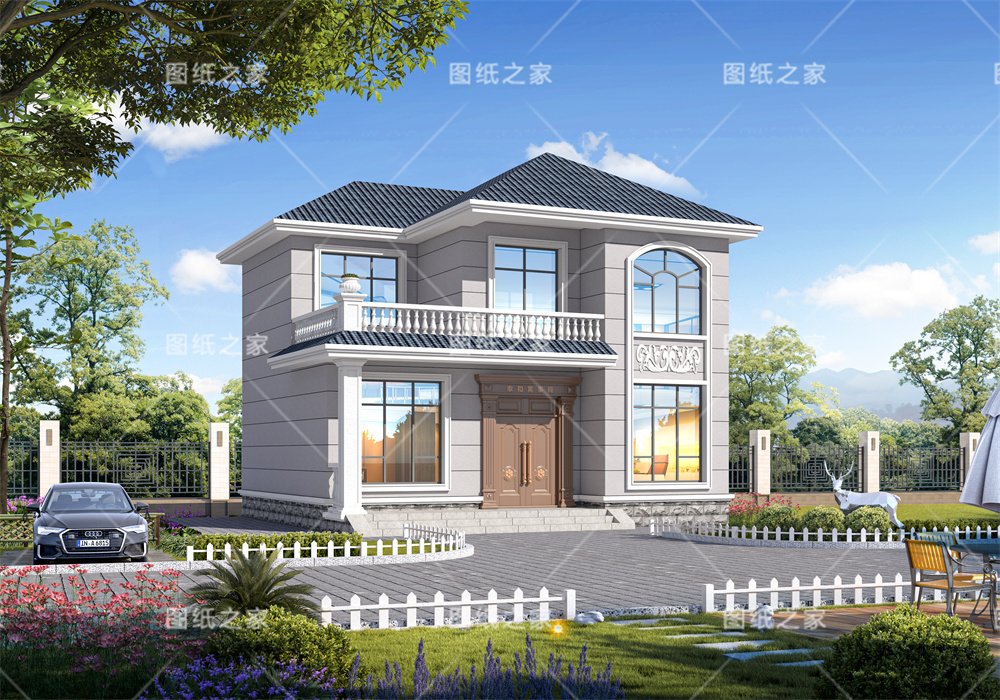 被瘋搶的20款一二層農村別墅方案，憑什么成別墅界頂流？