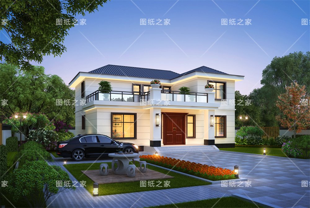 被瘋搶的20款一二層農村別墅方案，憑什么成別墅界頂流？