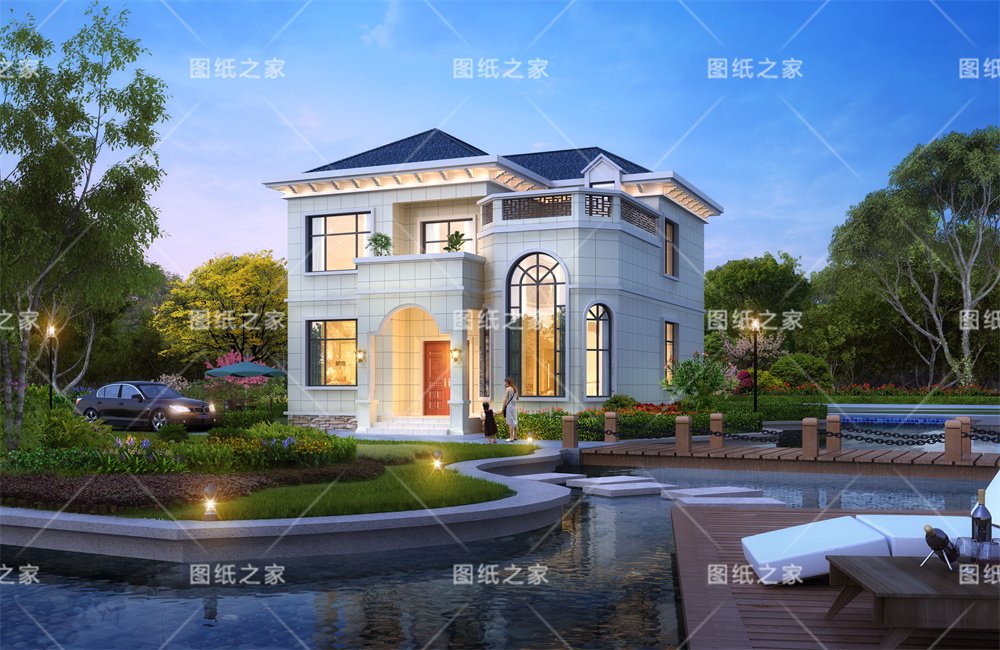 被瘋搶的20款一二層農村別墅方案，憑什么成別墅界頂流？