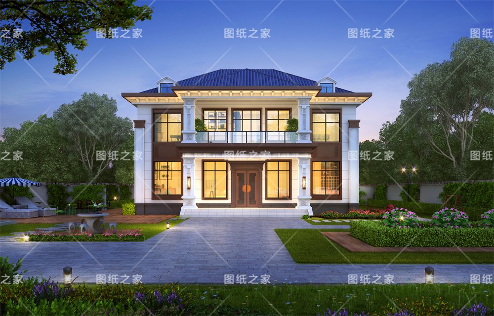 被瘋搶的20款一二層農村別墅方案，憑什么成別墅界頂流？