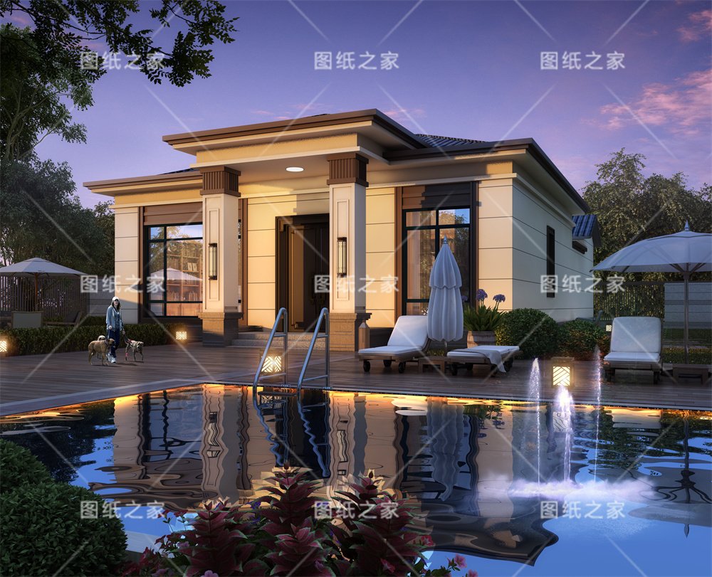 被瘋搶的20款一二層農村別墅方案，憑什么成別墅界頂流？