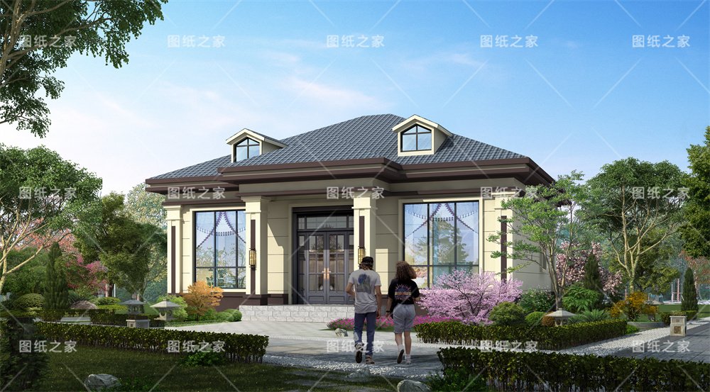 被瘋搶的20款一二層農村別墅方案，憑什么成別墅界頂流？