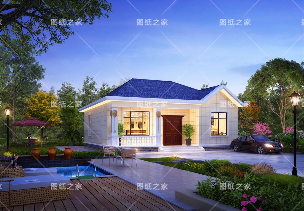 被瘋搶的20款一二層農村別墅方案，憑什么成別墅界頂流？