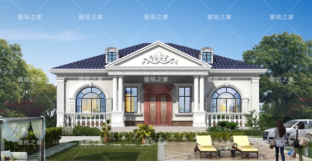 被瘋搶的20款一二層農村別墅方案，憑什么成別墅界頂流？