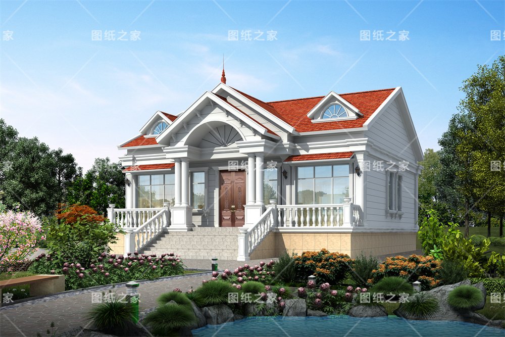 被瘋搶的20款一二層農村別墅方案，憑什么成別墅界頂流？